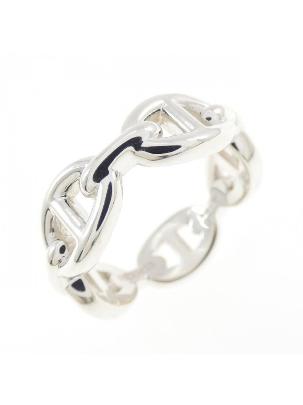 Hermes Chaine D'ancre Enchainee Ring